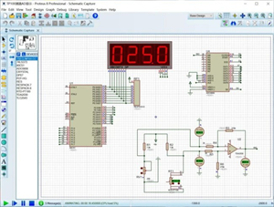 電路干貨：基于51單片機PT100熱電偶AD轉換protues仿真設計